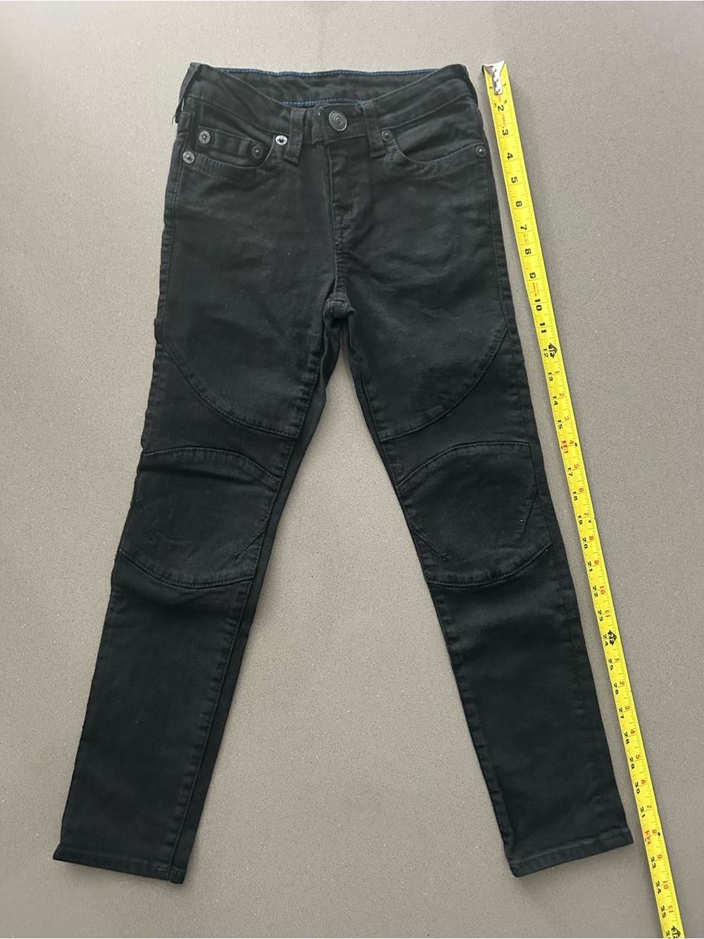 True Religion Black jeans for boys size 8โฆ.